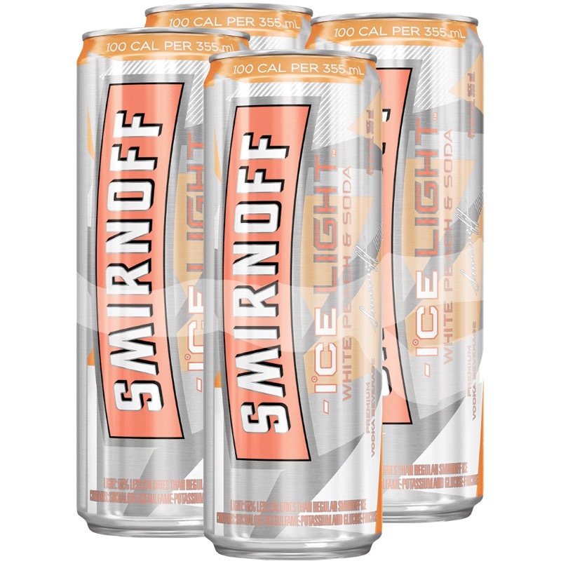 Smirnoff Ice Light White Peach & Soda Ca